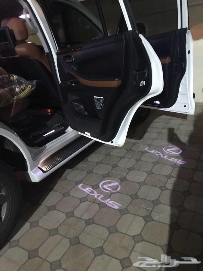 حامل اكواب مضيء و شعار لكزس_BMW
