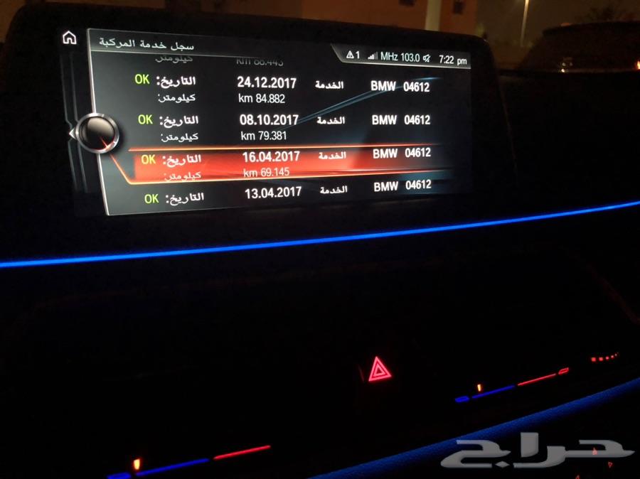 للبيع BMW 730 موديل 2016 بحالة الوكالة