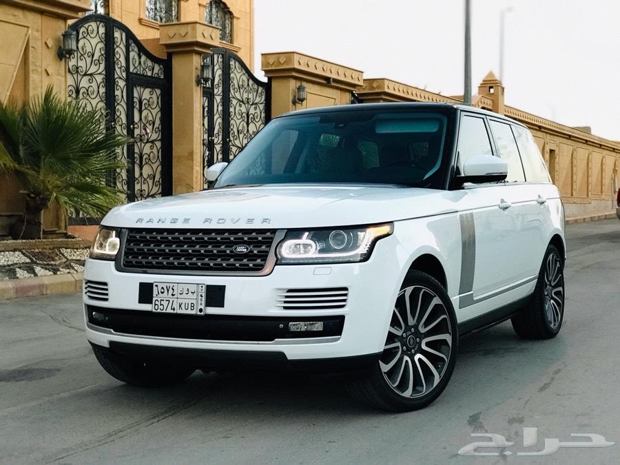 رنج روفر 2014 SE فوج 400 نظيف بحاله الوك