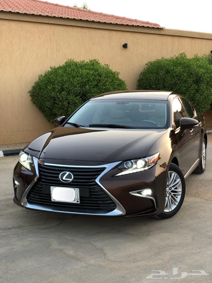 لكزس ES350 2016 عودي CC . نظيف جدا
