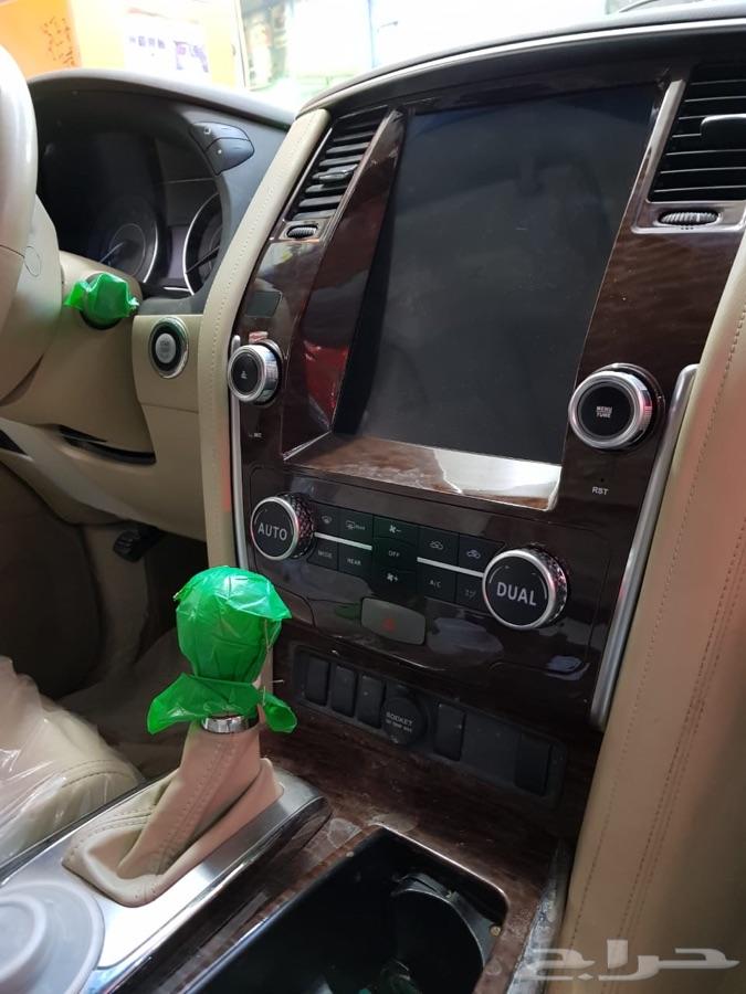 شاشة نيسان باترول نص فل SE2بنظام اندرويد
