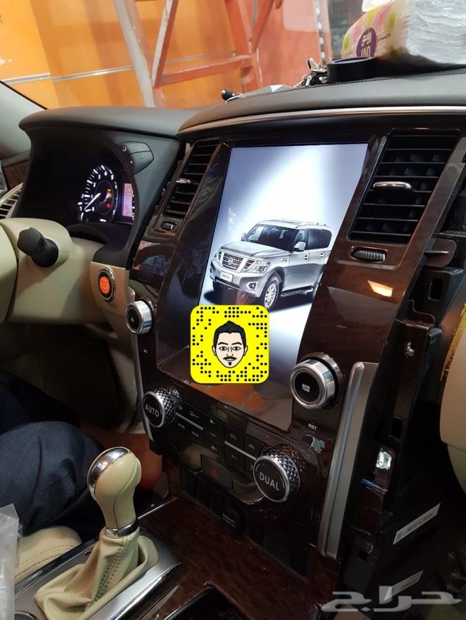 شاشة نيسان باترول نص فل SE2بنظام اندرويد