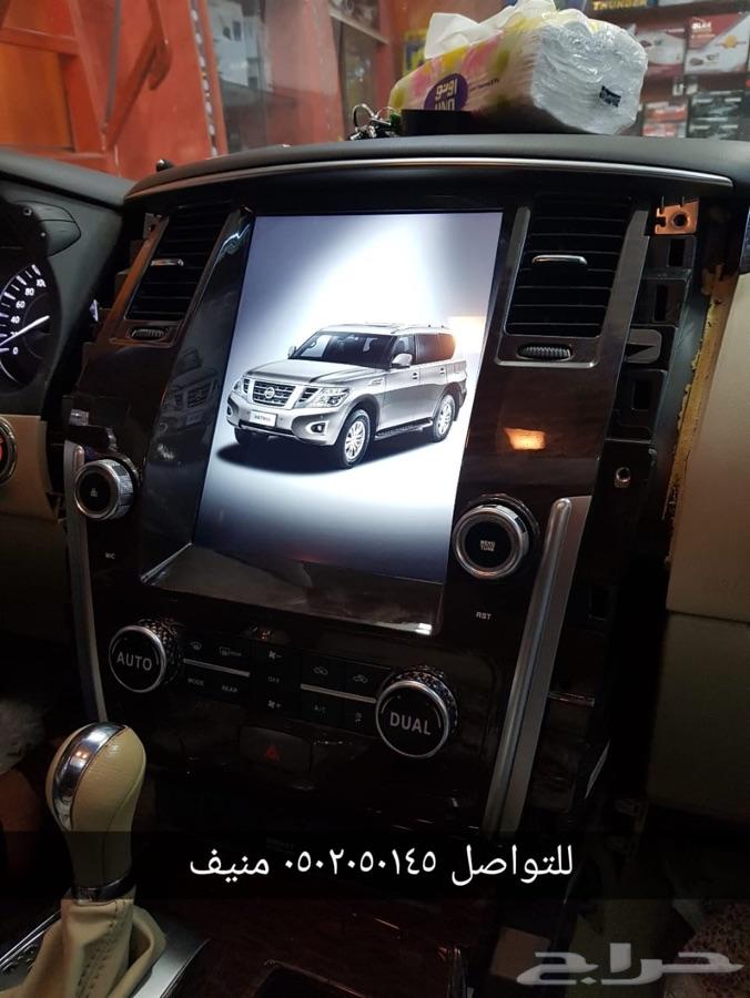 شاشة نيسان باترول نص فل SE2بنظام اندرويد