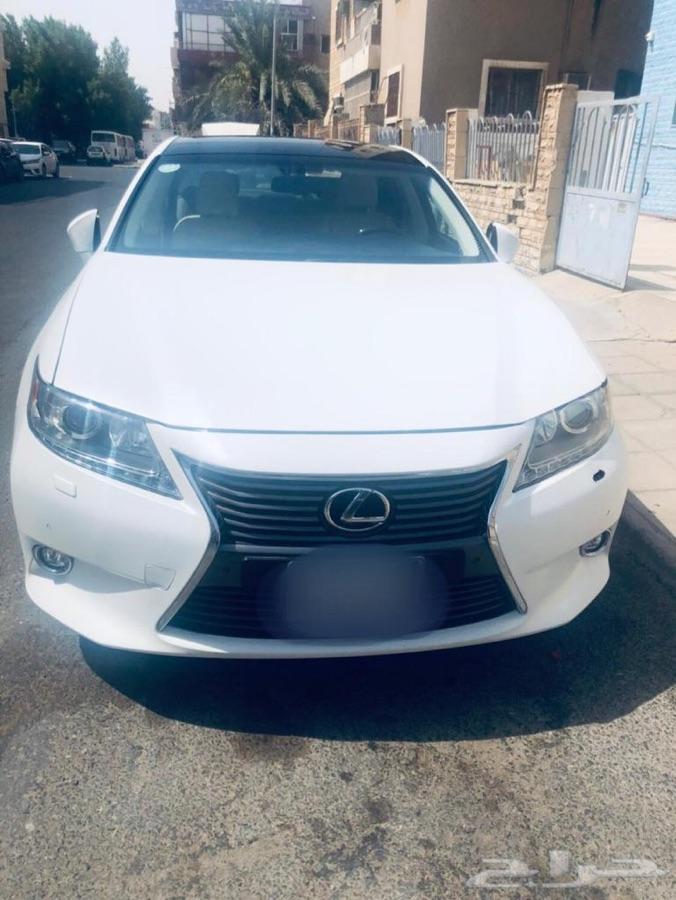 لكزس ابيض لؤلؤي ES350