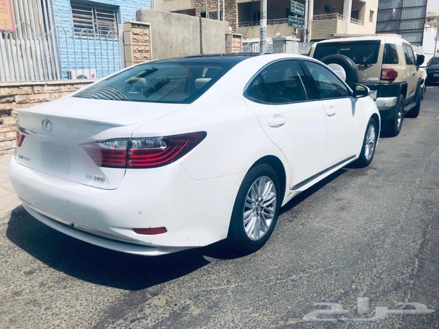 لكزس ابيض لؤلؤي ES350