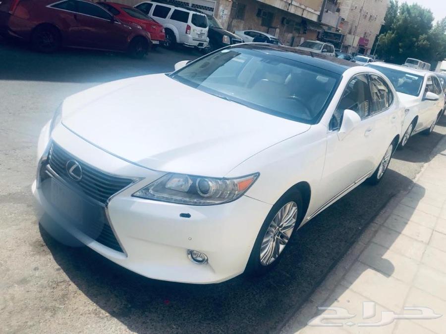 لكزس ابيض لؤلؤي ES350