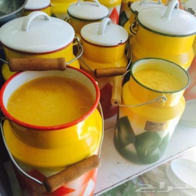 سمن وزبد بقر وغنم صافي وبلدي وسويقه