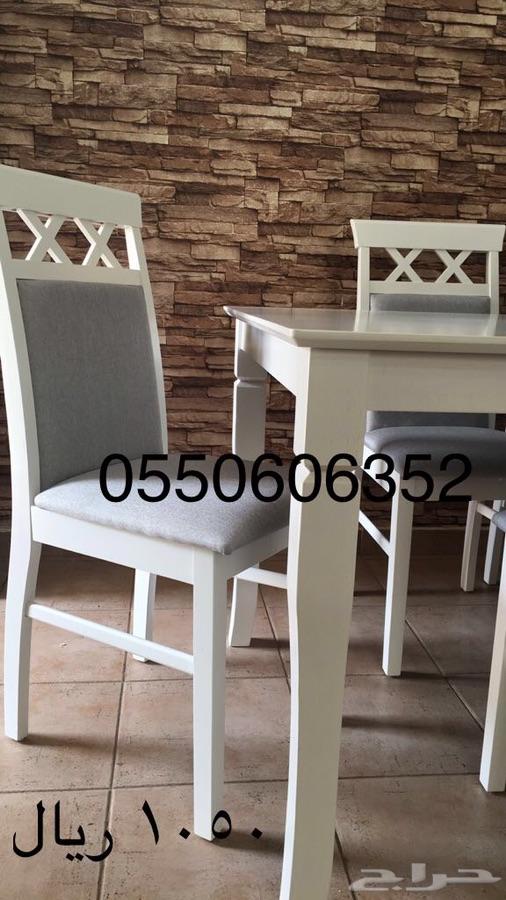 طاولات طعام خشب ماليزي مع توصيل وتركيب