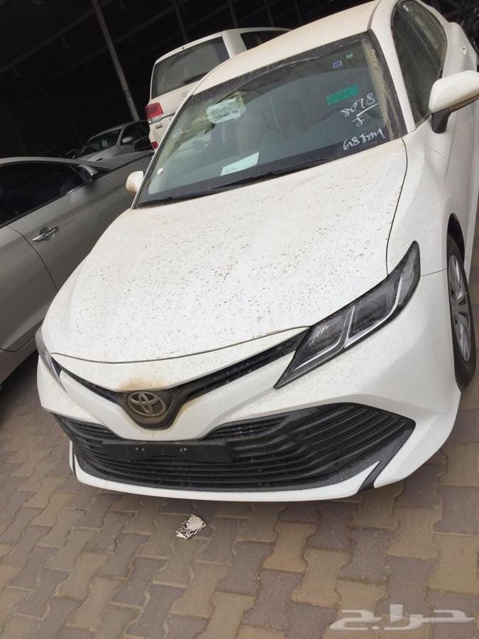 تويوتا كامري LE سعودي استندر 2019 اصفار