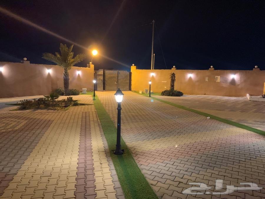 استراحة داخل مزرعة للايجار