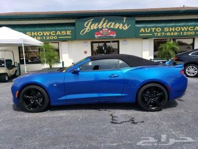 كمارو كشف أزرق 2016 convertible camaro