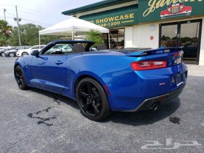 كمارو كشف أزرق 2016 convertible camaro