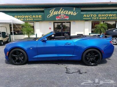 كمارو كشف أزرق 2016 convertible camaro