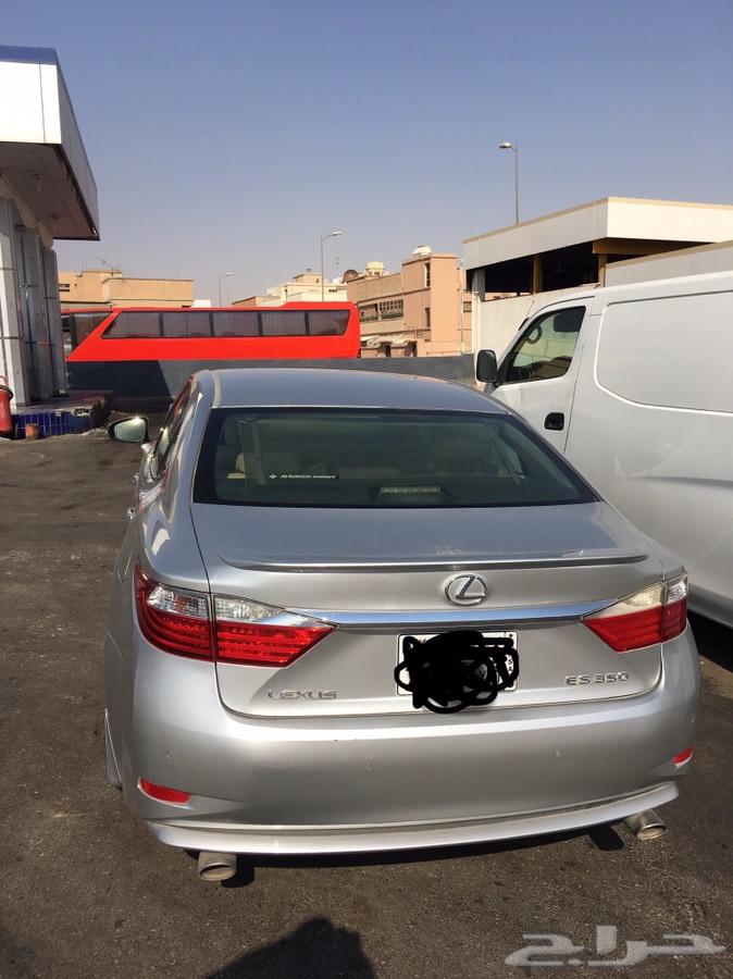 للبيع لكزس es350 2013خليجي مصدوم
