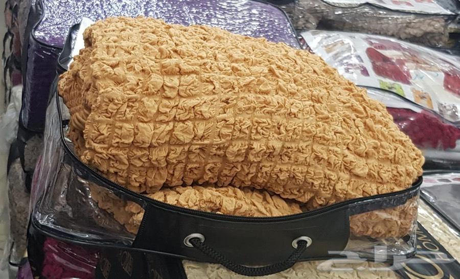 أغطية لجميع انواع الكنب جاهز وتفصيل