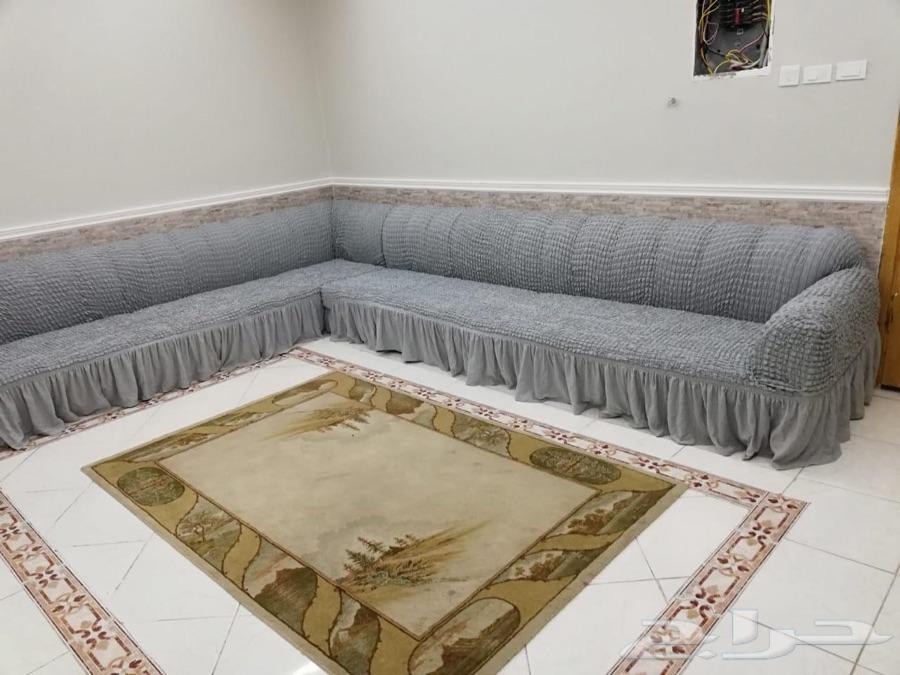 أغطية لجميع انواع الكنب جاهز وتفصيل