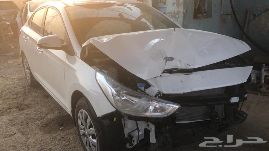تشليح التميز قطع غيار اكسنت 2019 مصدوم
