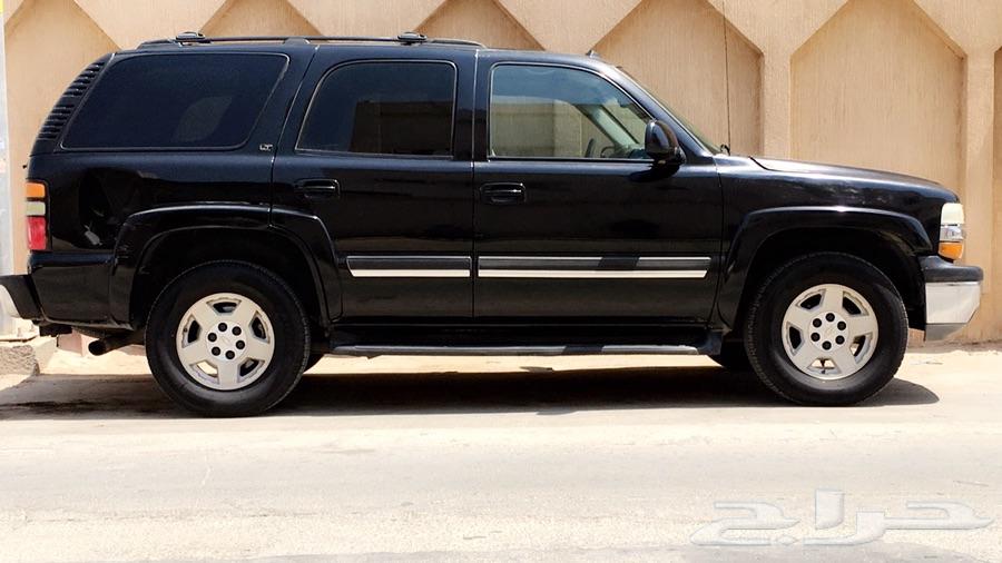 للبيع تاهو أسود ملكي موديل 2005