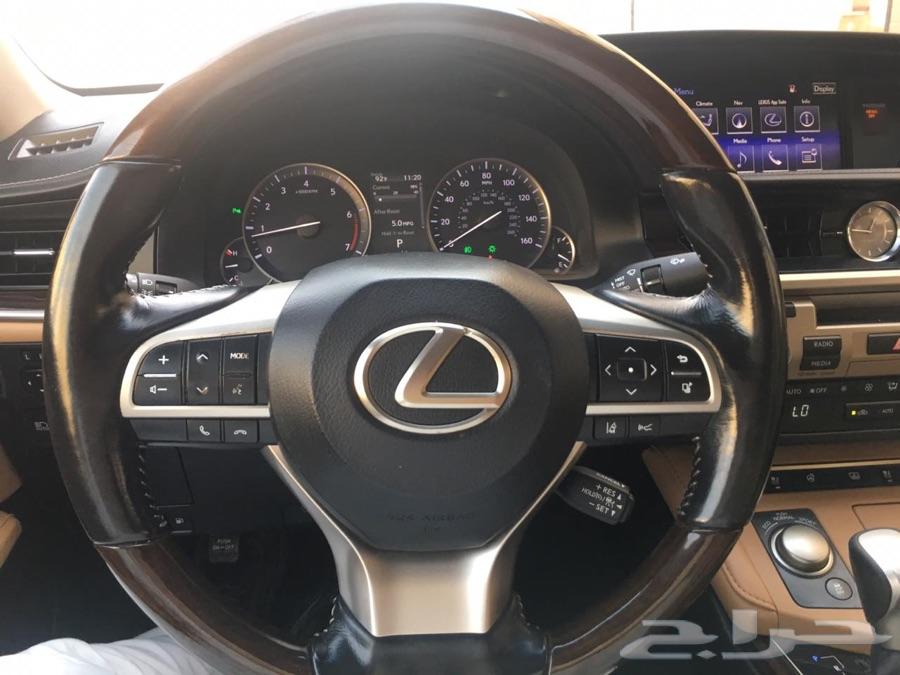ليكزس 2016 ES350 امريكي بطاقة جمركية