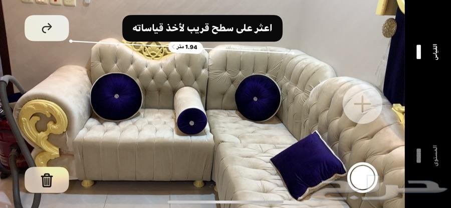 كنب متصل مستعمل نظيف