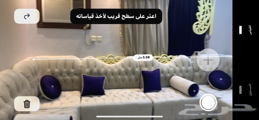كنب متصل مستعمل نظيف