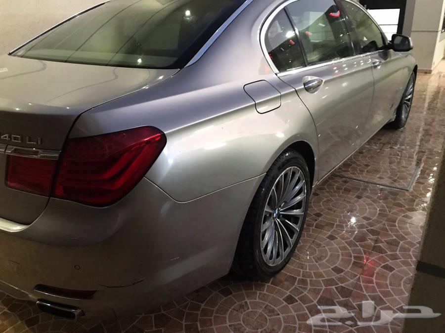 بي ام 2009 فل لارج 740 غير مصدوم