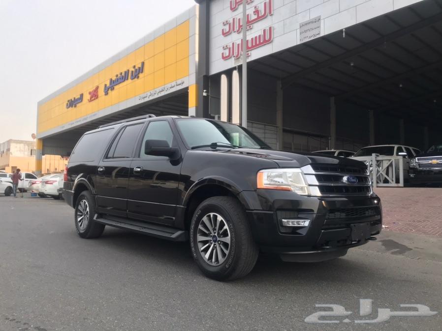 اكسبديشن XLT طويل دبل موديل 2015 بطاقة