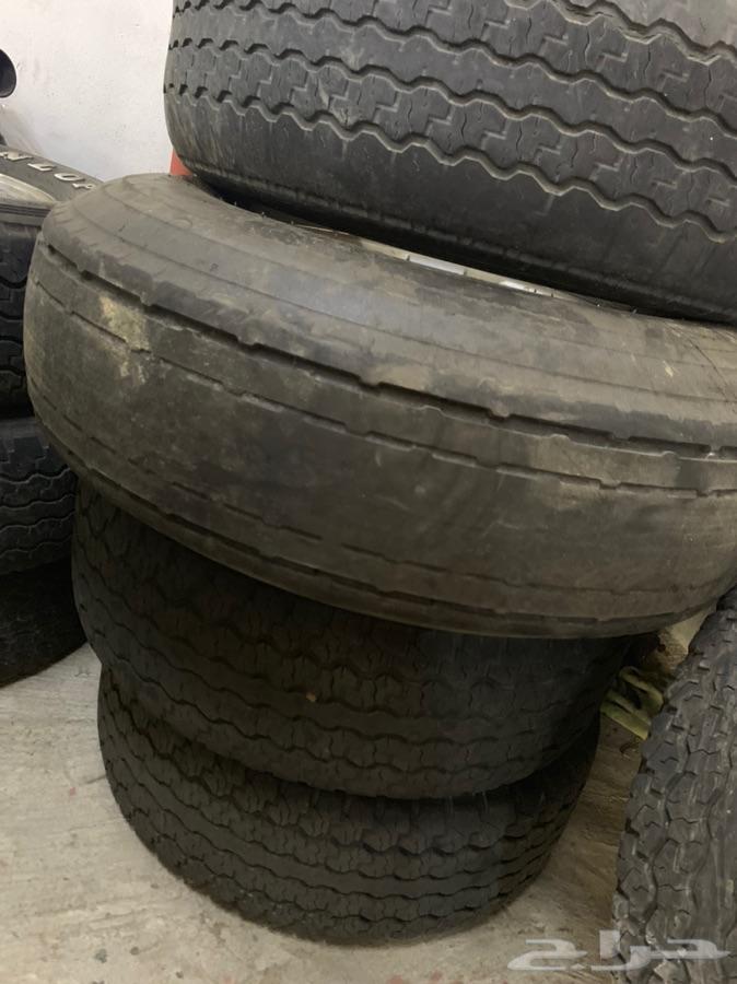 كفرات بالون 900 على 16 و دبه كاتم