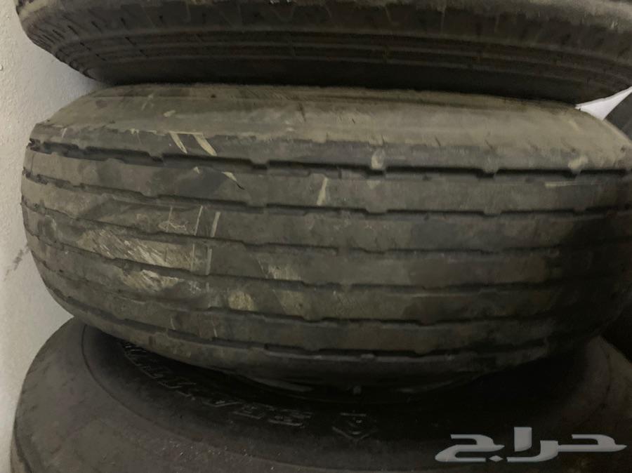 كفرات بالون 900 على 16 و دبه كاتم