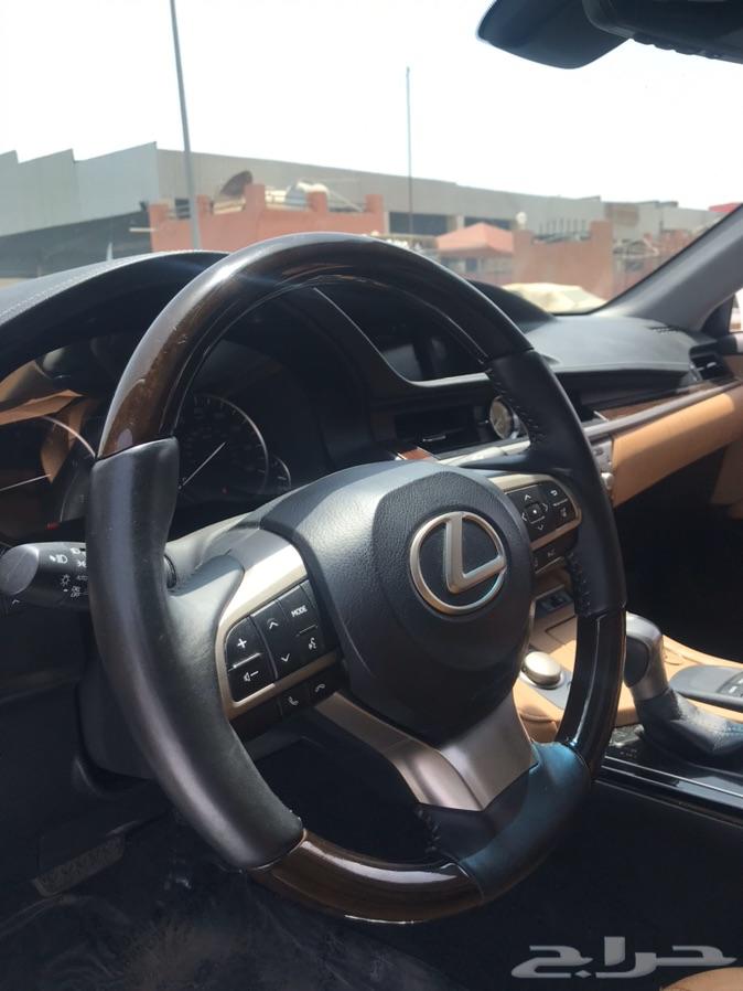ليكزس ES350 موديل 2017 لؤلؤي بطاقة اخو الجديد