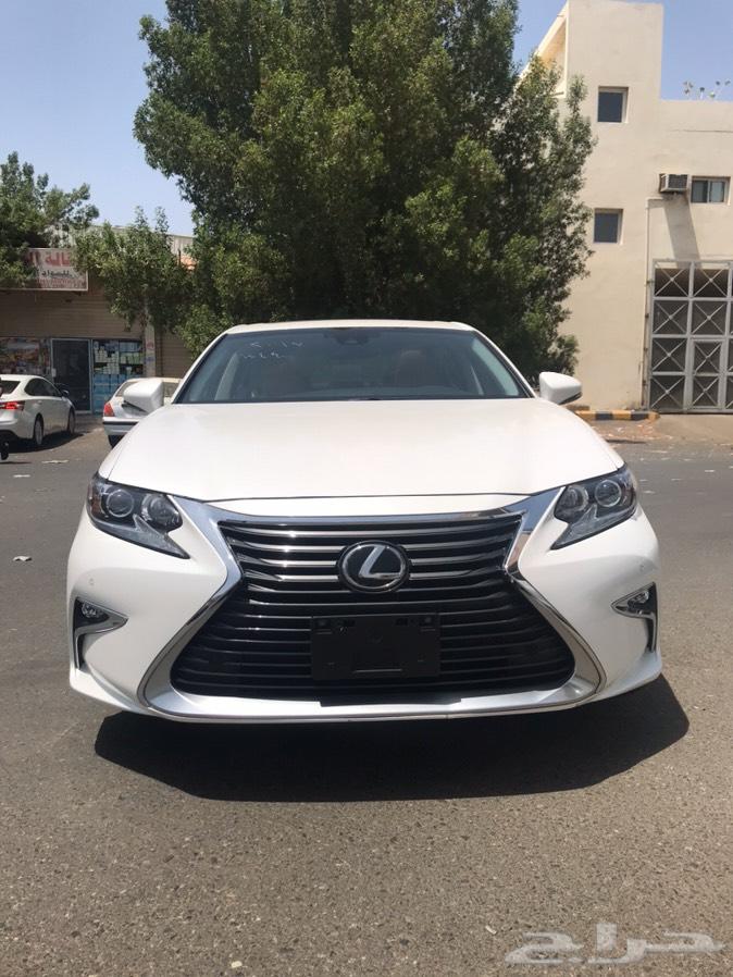 ليكزس ES350 موديل 2017 لؤلؤي بطاقة اخو الجديد