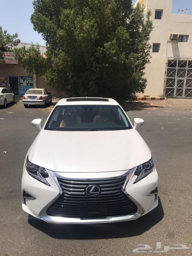 ليكزس ES350 موديل 2017 لؤلؤي بطاقة اخو الجديد