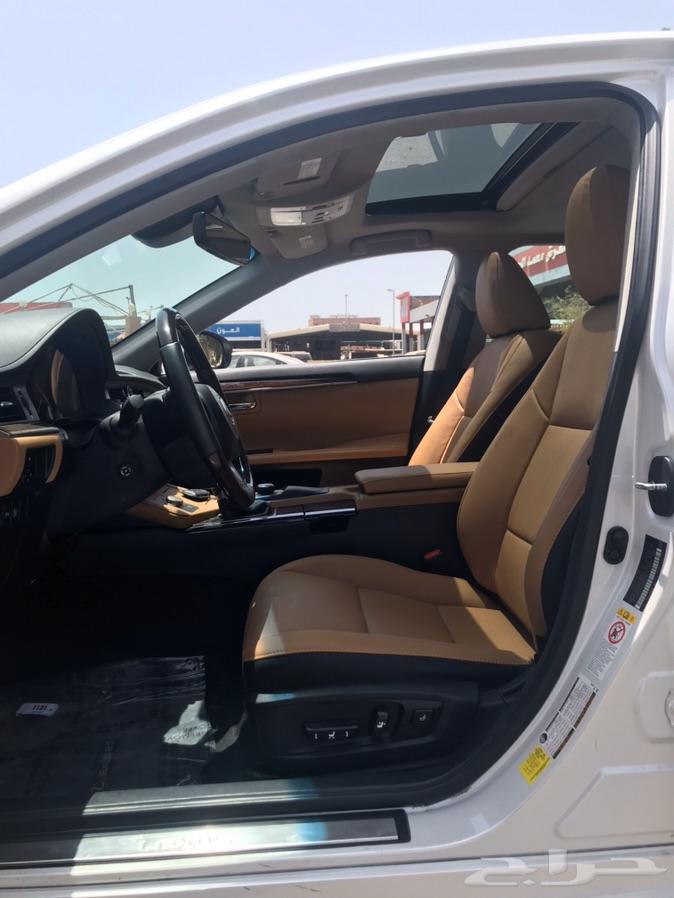 ليكزس ES350 موديل 2017 لؤلؤي بطاقة اخو الجديد
