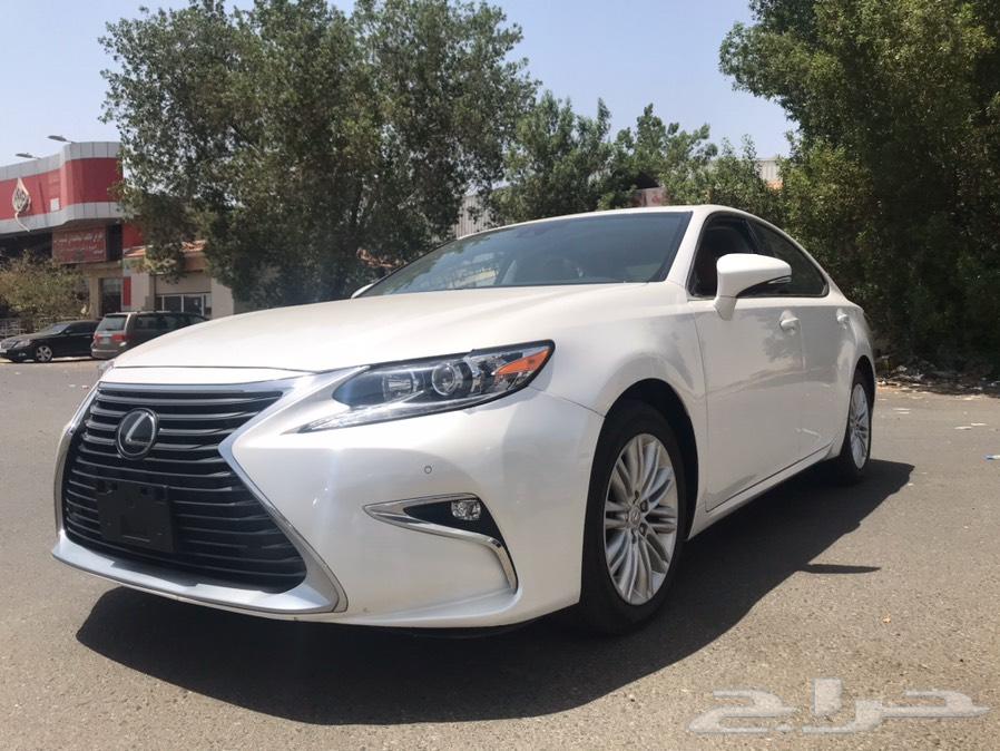 ليكزس ES350 موديل 2017 لؤلؤي بطاقة اخو الجديد