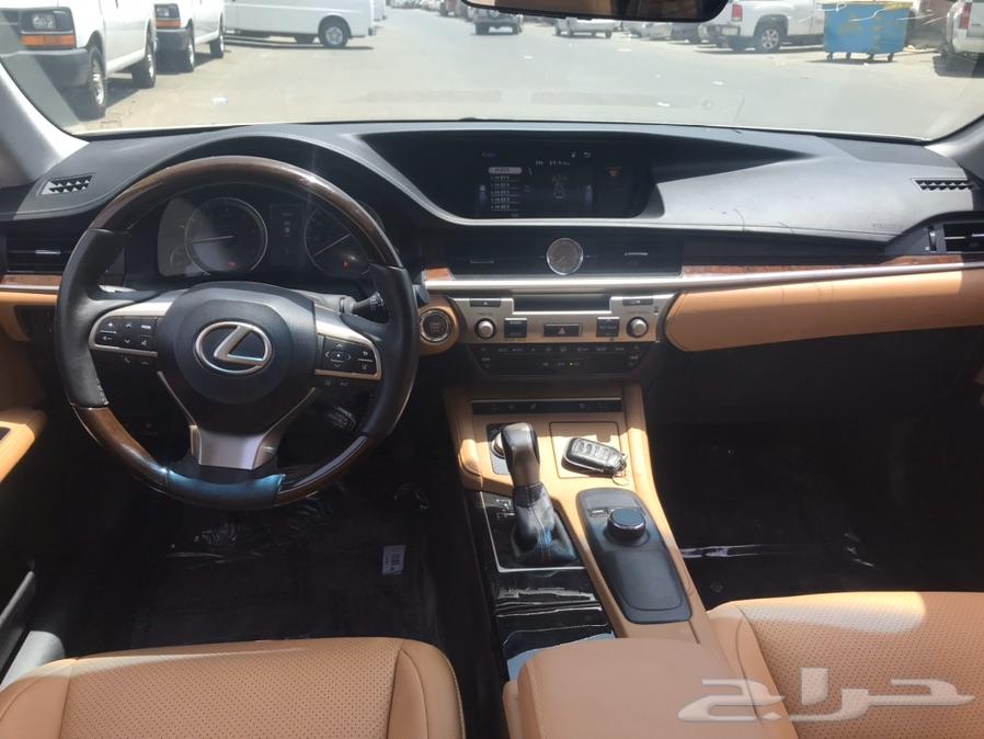ليكزس ES350 موديل 2017 لؤلؤي بطاقة اخو الجديد