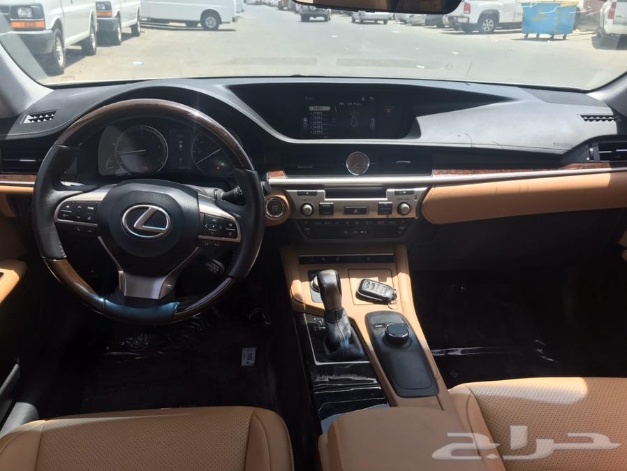 ليكزس ES350 موديل 2017 لؤلؤي بطاقة اخو الجديد