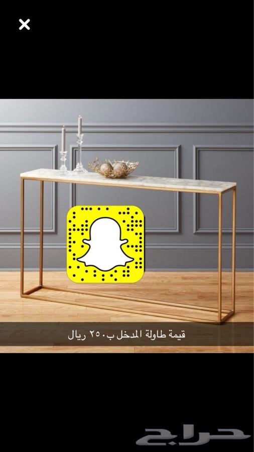 طاولات اثاث رفوف كراسي مراجيح حمالة حطب