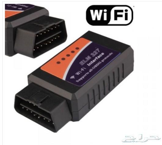 فاحص السياره علامة المكينة OBD WiFi