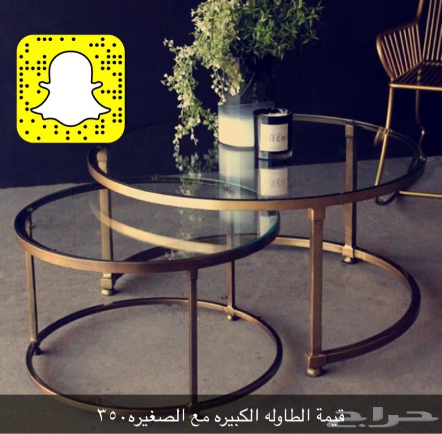 طاولات اثاث رفوف كراسي مراجيح حمالة حطب