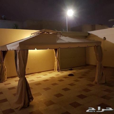 خيام برقولات جلسات كراسي مسبح مراجيح عروض