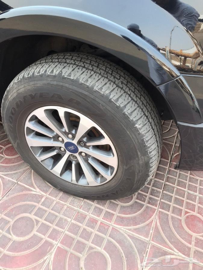 اكسبديشن XLT 2016 اسود دبل 64900ريال