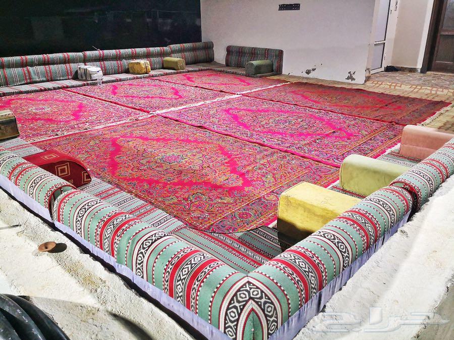 استراحة للإيجار بمزرعة بمسبح وصالة العاب