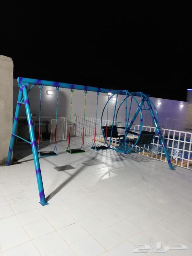 اجار استراحة قسمين مسبحين ابحر الشمالية