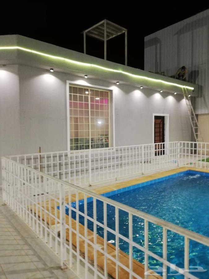 اجار استراحة قسمين مسبحين ابحر الشمالية