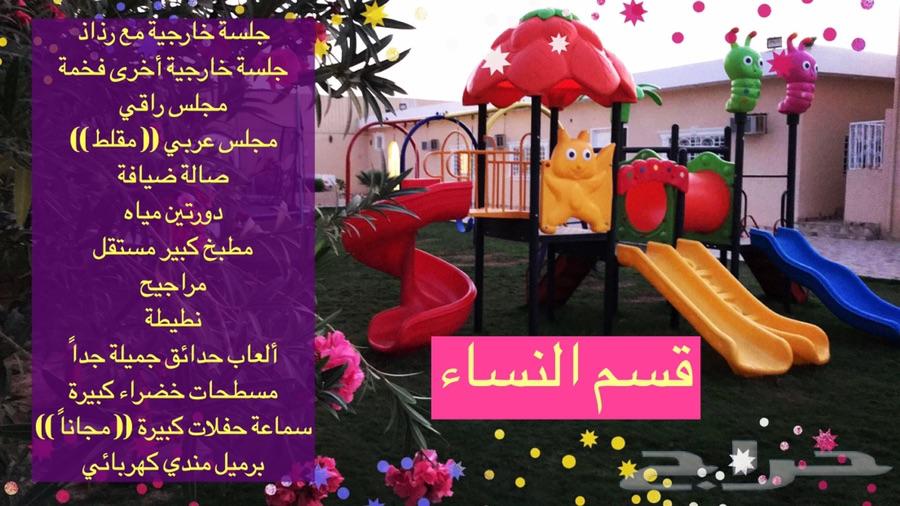 استراحة ومزرعة الاقمار للإيجار 5000 متر