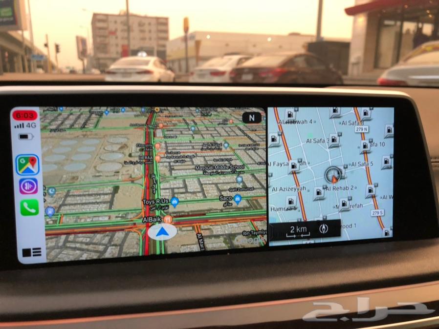 برمجة مميزات CarPlay BMW خرائط 2020
