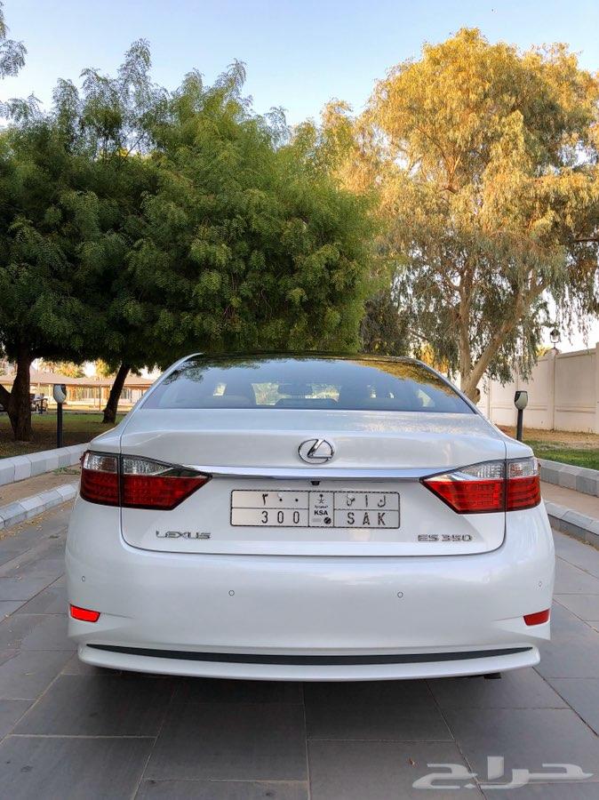 لكزس ES350 نظيفة جدا مع لوحة مميزة
