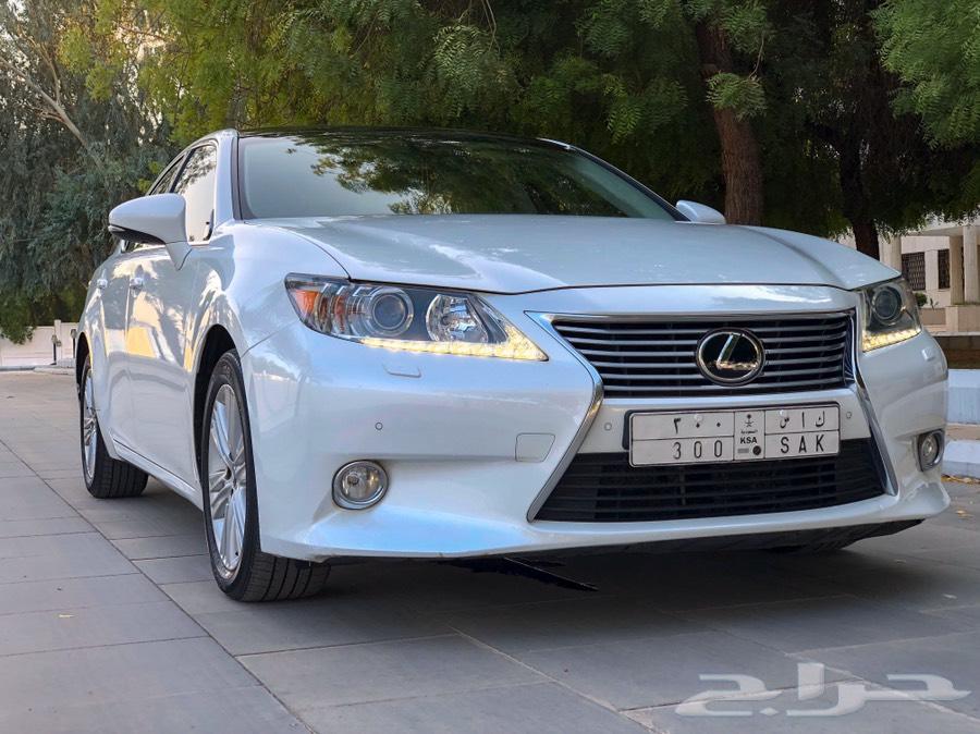 لكزس ES350 نظيفة جدا مع لوحة مميزة