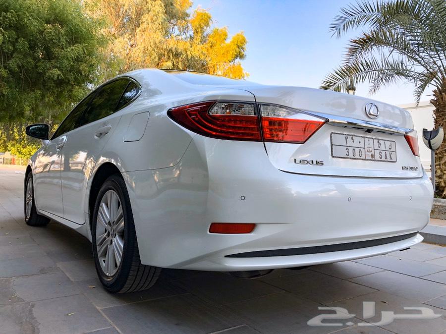 لكزس ES350 نظيفة جدا مع لوحة مميزة