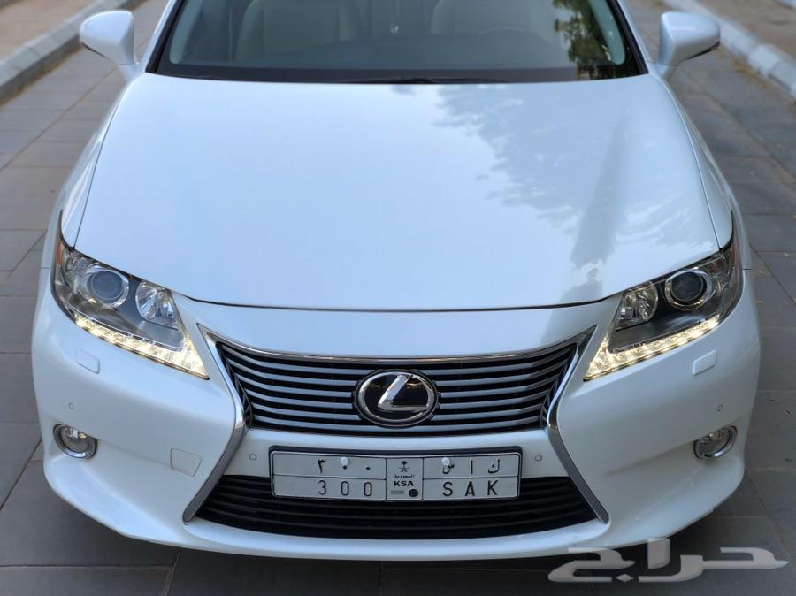 لكزس ES350 نظيفة جدا مع لوحة مميزة